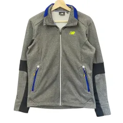 New Balance(ニューバランス) グレー 起毛裏地 ジャージ トラックトップス 95