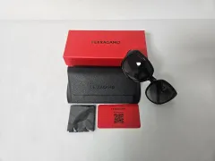 FERRAGAMO フェラガモ ブランド オーバーサイズ レディース用 サングラス 正規品