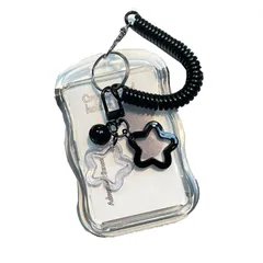 【新着商品】ID 定期入れ 定期入れ ICカード 収納 カード 透明 ローダー 社員証 トレカホルダー 女の子 トレカケース シリコーン 高校生 ペンダント付き キーホルダ付き 学生 かわいい 通学 通勤 通勤 クリア窓 カードケース 通学 カードケース ネー