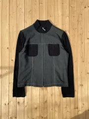 リークチュラ キュープラ リネン ニットジップアップ J01264