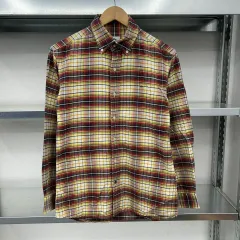 ( 38 ) ラコステ チェック シャツ- Y151