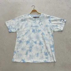 Champion(チャンピオン) リバースウィーブ ダイダイ柄 半袖Tシャツ L