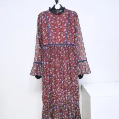 Kimchi Blue シフォン ロング ONE PIECE