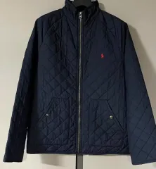 ポロラルフローレン キルティングアウター ジャケットL (14-16) レディースS 55-55半