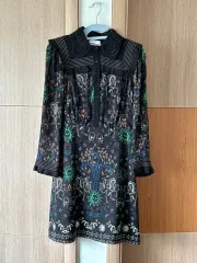 Sandro サンドロ ユテヤン(YOO TAEYANG) レース襟 ONE PIECE 36サイズ