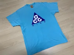 Nike(ナイキ） acg 青 半袖 T シャツ/ XL