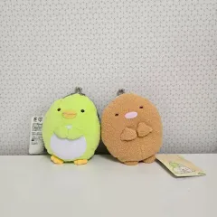 サンエックス すみっコぐらし ぬいぐるみ コインケース がま口 ポーチ ペンギン とんかつ