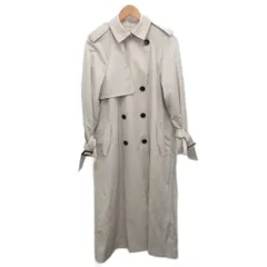 セルフォード CELFORD 美品 ロングトレンチコート ジャケット ロング ダブル CWFC251046 ベージュ 36 約S