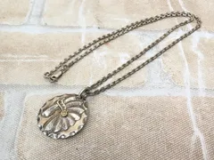 【中古】 FIRST ARROW'S  ファーストアローズ  War bonnet横顔付きメタルL シルバー  111394529のサムネイル