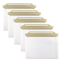 【100枚 】A4サイズ 厚紙 封筒 書類封筒 ビジネスレターケース 宅配袋超厚手約350g梱包袋 メール便ケース クリックポスト レターパック ダンボール 60 ゆうパケット ヤマト運輸 ゆうパック日本郵便 メール便用 ワンタッチ貼付テープ ワンタッチ貼ri