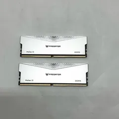 【全額返金保証】【最速発送】Acer メモリ Predator Pallas II DDR5 6000MHz (16GBx2枚)  BL.9BWWR.374 美品 動作確認済のサムネイル