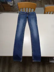 25 TRUE RELIGION(トゥルーレリジョン) USA JULIE 骨盤 ウォッシュ スパンデックススキニー ー 274