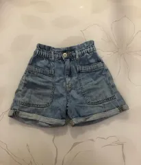 ZARA ザラ キッズ (SIZE 8 / 128cm) デニムハーフパンツ 出品