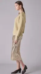 LEBEIGE スパンコールスカート