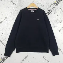 Tommy Hilfiger(トミーヒルフィガー) TOMMY クルーネック スウェットシャツ パーカー 黒 2200129