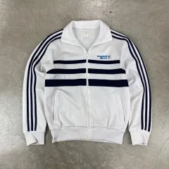 00s adidas(アディダス) オリジナル 白 トラック トップス ジャージ （ 98 ）