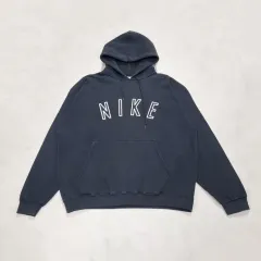 90s Nike(ナイキ） スペルアウト フーディー パーカー ー L ヴィンテージ NIKE フード スウェットシャツ