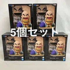 未開封 ドラゴンボール History Box クリリン フィギュア 5個セット SF3B54 c111
