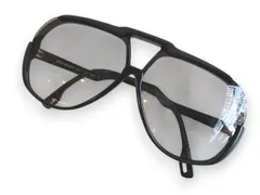 イヴサンローラン YVES SAINT LAURENT ティアドロップ型 ヴィンテージ サングラス YSL 31-901 黒系 ブラック