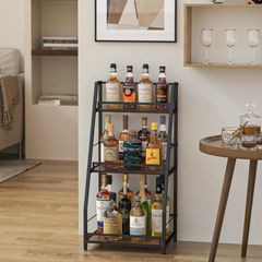 コーナーワインラック 収納棚(Wine Rack) - メルカリ