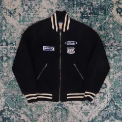 HYSTERIC GLAMOUR ヒステリックグラマー パッチ フリース ジャケット