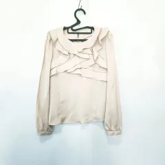 Kenneth lady(ケネスレディー) レース 長袖 ブラウス