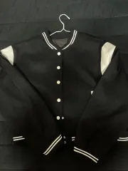 ノーブランド 黒色 スタジャン