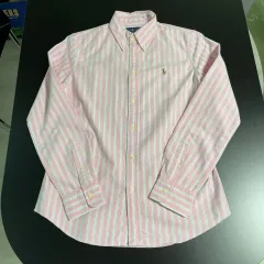 ポロ Ralph Lauren(ラルフローレン) ピンク ストライプ シャツ