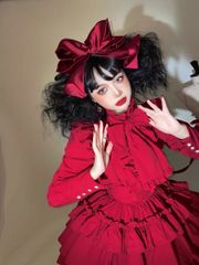 catcocoon クラシカルドール 長袖 セットアップ 赤 Mサイズ - メルカリ