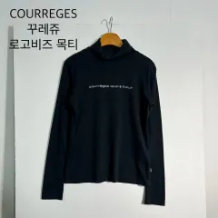 Courreges Courreges(クレージュ) ロゴ ビーズ ハイネック