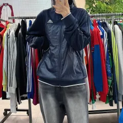 adidas(アディダス) ネイビー ブルゾン トラックトップス ジャージ