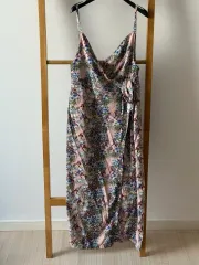 ラップワンピース ロング丈ワンピース リゾート ワンピース