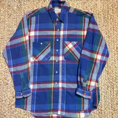 ヴィンテージ フランネル CHECK シャツ (ㅎ4361)