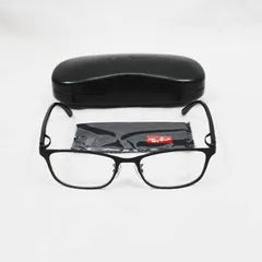 【未使用品】RayBan レイバン 眼鏡メガネフレーム RB8773D 1012 ブラック チタニウム ケース・クロス付き☆◎96◎