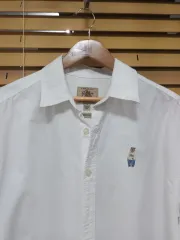 WHO.A.U フーアーユー 白コットン 基本ルーズフィットシャツ M