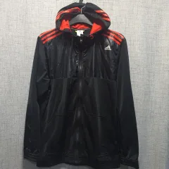 adidas(アディダス) メンズ フード ウインドブレーカー L