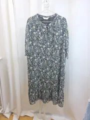 LADY花柄シフォンONE PIECE オーバーサイズ