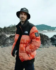 THE NORTH FACE(ザノースフェイス) K-スタディ バンダナ Nuptse(ヌプシ) M サイズ