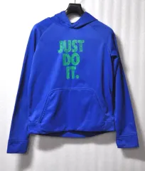 ナイキ ジュニア/メンズ 長袖 フードTシャツ (サイズ80)