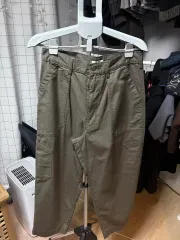 UNIQLO(ユニクロ) ベイカーパンツ オリーブ+ブラック