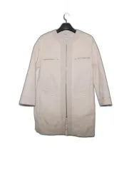 DEWL レディース ラウンドカラー ジップアップジャケット