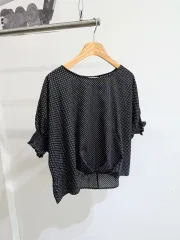 EARTH MUSIC ＆ ECOLOGY ドット ブラウス