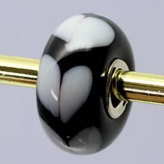 廃盤 トロールビーズ ホワイトハート ビーズ/24-3979S