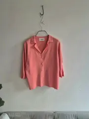 7 スリーブレス カラー カーディガン ニット