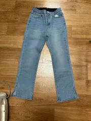 ゴム入りデニムズボン