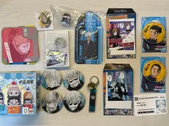 呪術廻戦 キーホルダー MEGAキャット アニメイト コラボ JUMP SHOP バッジ 学生証 アイスクリーム