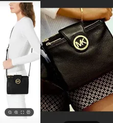 MICHAEL KORS(マイケル・コース) フルトン クロスバッグ ミニバッグ バッグ ブラック