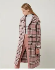 新品) EGOIST エゴイスト ロングコート ピンク 66