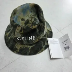ユニセックス Celine セリーヌ タイダイ バケットハット L