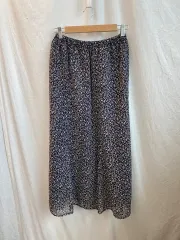 SAMANSA MOS2 柄入りバンディングスカート ( F )